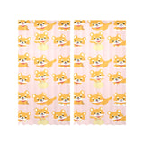 Cute shiba inu dog pattern Gauze Curtain