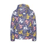 Koi Fish Carp Fish pattern Kids' Boys' Girls' Padded Hooded Jacket