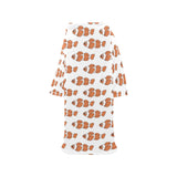 Clown Fish Pattern Print Design 05 Blanket Robe with Sleeves