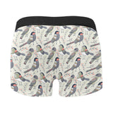 Pigeon Pattern Print Design 04 Men's All Over Print Boxer Briefs Men's Underwear