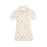Horseshoes Pattern Print Design 02 Women's All Over Print Polo Shirt