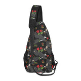 Eagle Pattern Print Design 04 All Over Print Chest Bag