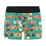 Camera Pattern Print Design 03 Men's All Over Print Boxer Briefs Men's Underwear