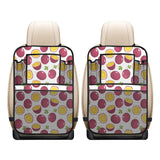 Passion fruit design pattern Car Seat Back Organizer