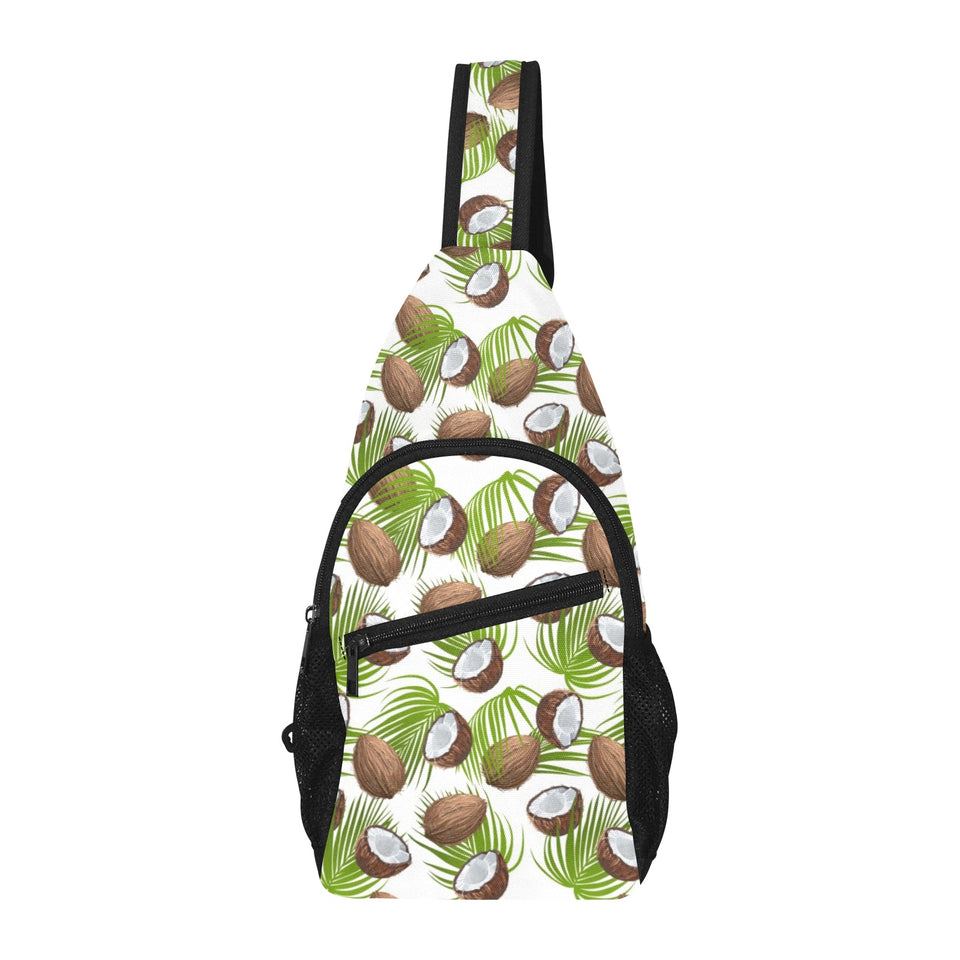 Coconut Pattern Print Design 04 All Over Print Chest Bag