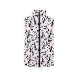 Greyhound Pattern Print Design 02 Men's Padded Vest