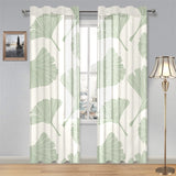 Ginkgo leaves pattern Gauze Curtain