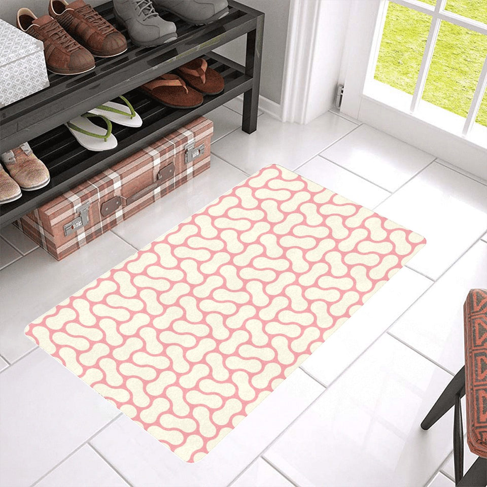 peanuts texture pattern Doormat