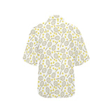 Tennis Pattern Print Design 02 Women's All Over Print Hawaiian Shirt