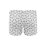 arabic gray pattern Men's Swimming Trunks