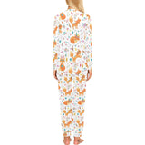 cute tribal fox pattern Women's All Over Print Pajama Set
