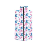 Hummingbird Pattern Print Design 02 Men's Padded Vest
