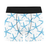 Watercolor starfish pattern Men's All Over Print Boxer Briefs Men's Underwear