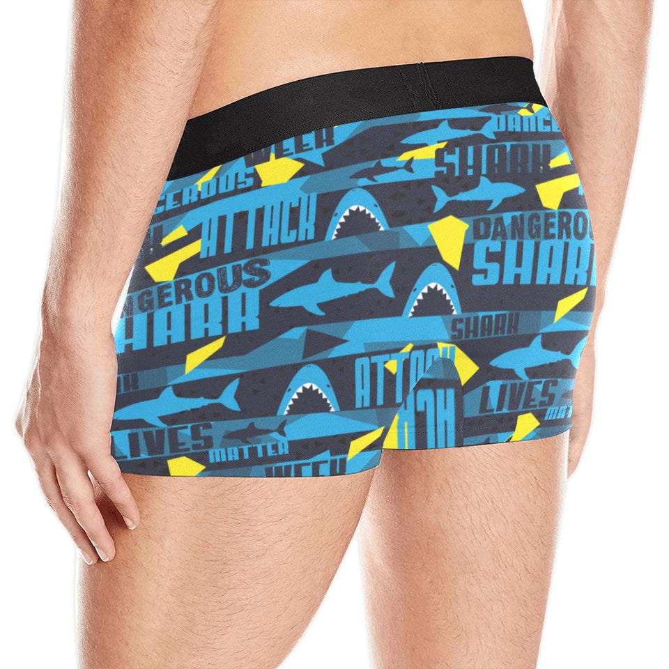 Shark dangerous Men's All Over Print Boxer Briefs Men's Underwear