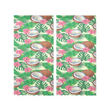 Coconut Pattern Print Design 01 Gauze Curtain
