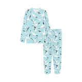 Seagull Pattern Print Design 01 Kids' Boys' Girls' All Over Print Pajama Set