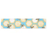 Bee honeycomb pattern Table Runner