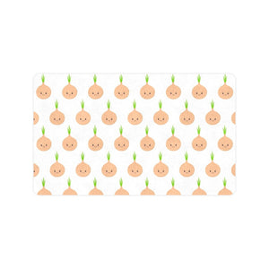 cute onions smiling faces Doormat