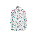 Candy design pattern Women's Long Sleeve Polo Shirt