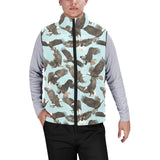 Eagle Pattern Print Design 01 Men's Padded Vest