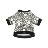 Gear Pattern Print Design 02 All Over Print Pet Dog Round Neck Fuzzy Shirt