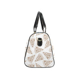 Hand drawn pizza pattern Travel Bag