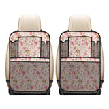 Swallow Pattern Print Design 01 Car Seat Back Organizer