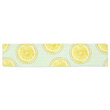 slice of lemon pattern Table Runner