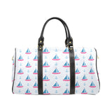 Sailboat anchor pattern Travel Bag