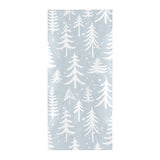 Christmas tree winter forest pattern Beach Towel