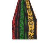 Canabis Marijuana Weed Pattern Print Design 04 Table Runner