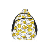 Beer design pattern All Over Print Chest Bag