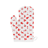 Canada Pattern Print Design 04 Heat Resistant Oven Mitts