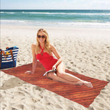 Wood Printed Pattern Print Design 03 Beach Towel