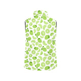 Lime design pattern Women's Padded Vest
