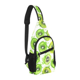 Watercolor kiwi pattern All Over Print Chest Bag