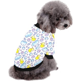 Duck Pattern Print Design 01 All Over Print Pet Dog Round Neck Fuzzy Shirt
