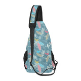Squirrel Pattern Print Design 01 All Over Print Chest Bag