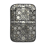 Gear Pattern Print Design 02 Car Seat Back Organizer