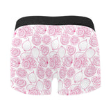 Sketch guava pattern Men's All Over Print Boxer Briefs Men's Underwear