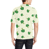 Broccoli pattern Men's All Over Print Polo Shirt