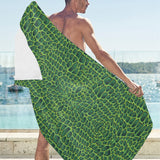 Crocodile Skin Printed Beach Towel