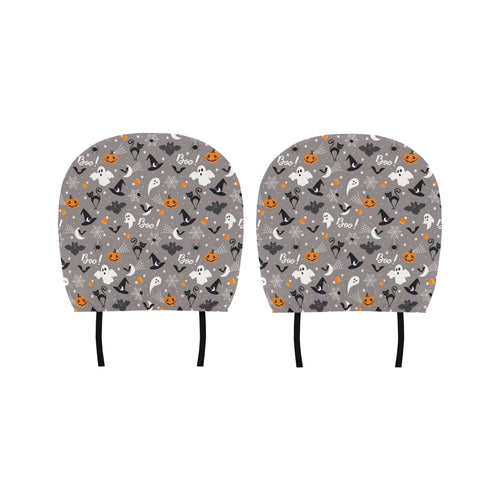 Halloween design pattern Car Headrest Cover