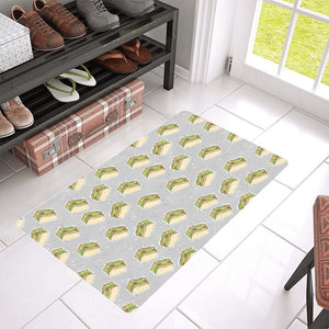 Sandwich Pattern Print Design 05 Doormat