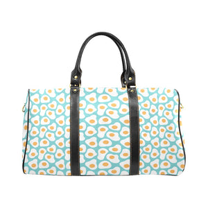 Fried Eggs Pattern Print Design 04 Travel Bag