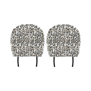 Leopard skin print pattern Car Headrest Cover