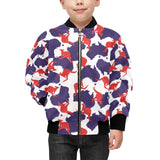 Kangaroo Australian pattern Kids' Boys' Girls' Bomber Jacket