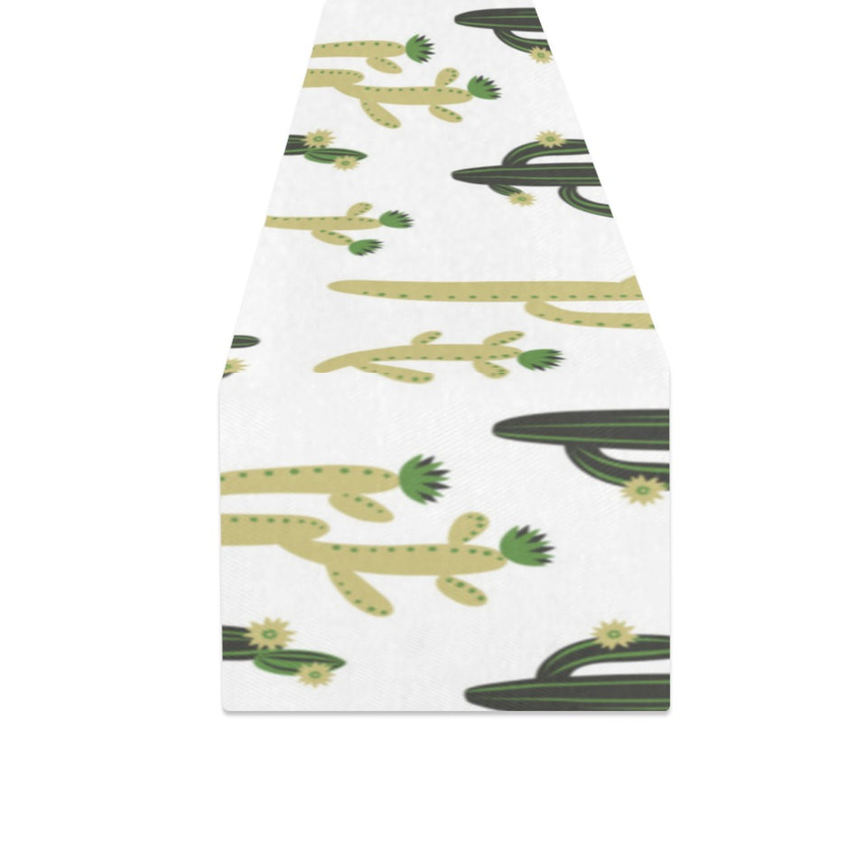 Cute cactus pattern Table Runner