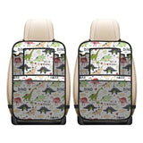 Cute dinosaurs pattern Car Seat Back Organizer