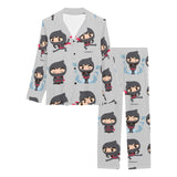 Cute ninja pattern Women's Long Pajama Set